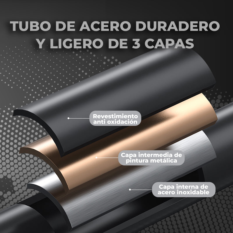 UZIRO Escalera Plegable 3 Peldaños -Estructura de Acero y Peldaño Antideslizante - Asa Superior de Goma - Escaleras Plegables Domésticas - Step Ladder para Hogar