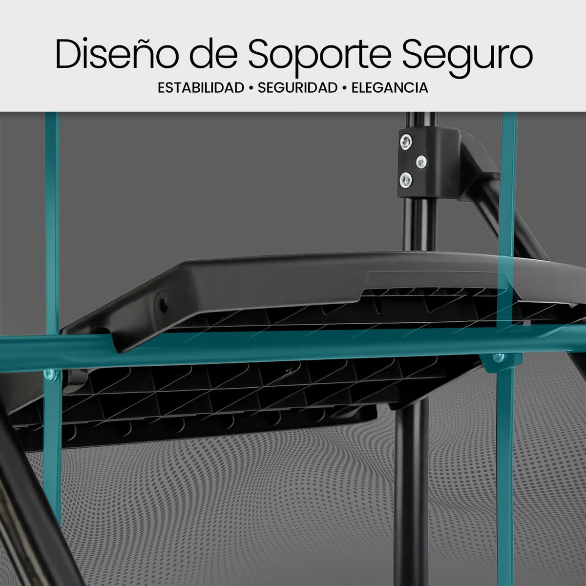 UZIRO Escaleras Plegables 4 Peldaños con Bandeja y Peldaños Anchos para Hogar